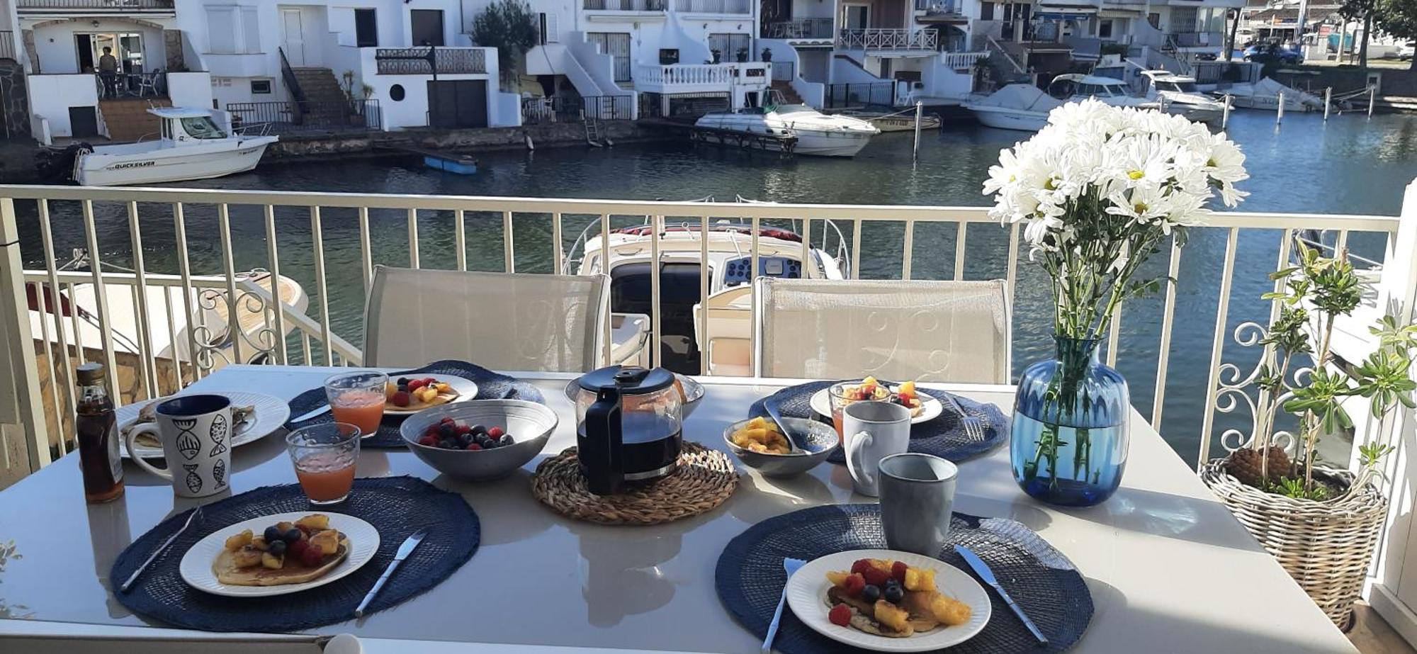 Villa Casa Blue Port Banyuls Empuriabrava Esterno foto